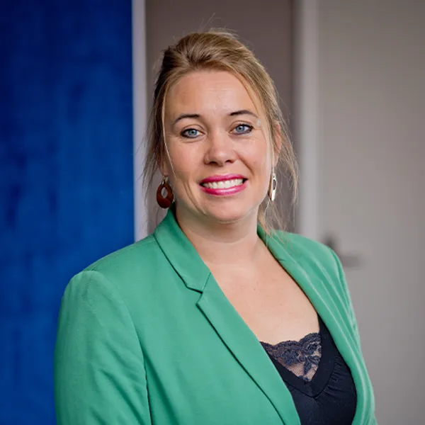 Sharon Groen, kandidaat-notaris bij Welkers Notarissen in Schagen.